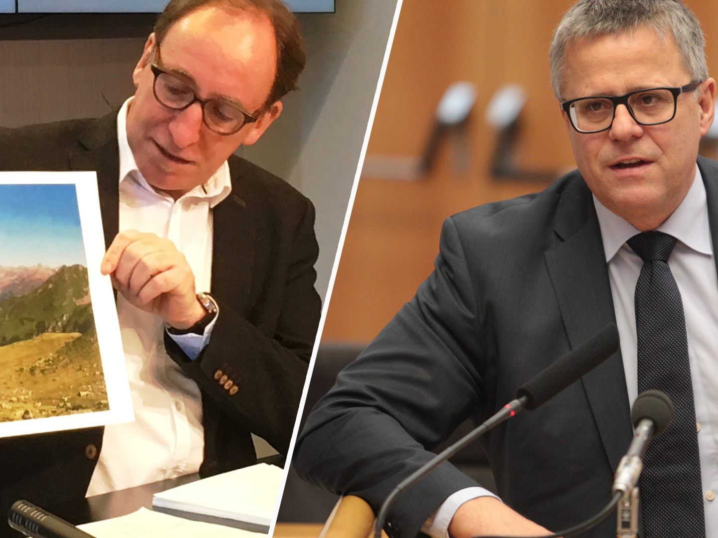Da ist Sand im Getriebe der Koalition: Landesrat Rauch (Grüne) und Klubobmann Frühstück (ÖVP) sind geteilter Meinung. Da ist Sand im Getriebe der Koalition: Landesrat Rauch (Grüne) und Klubobmann Frühstück (ÖVP) sind geteilter Meinung.