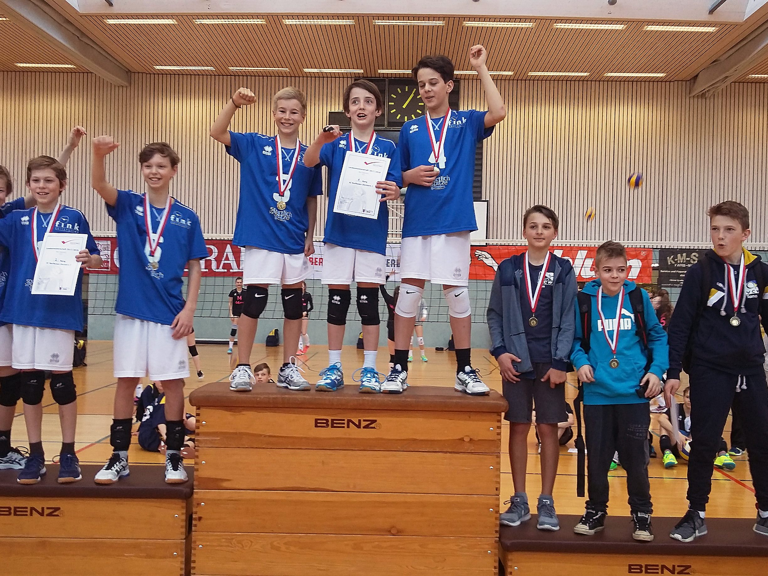 Volleyballnachwuchs ist Landesmeister Dornbirn VOL.AT