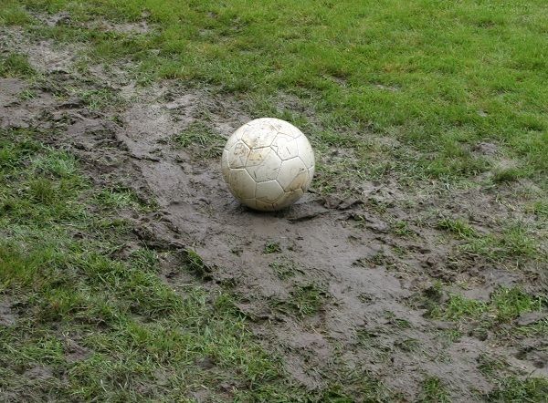 Das Spiel von Hard fiel dem schlechten Wetter zum Opfer. 