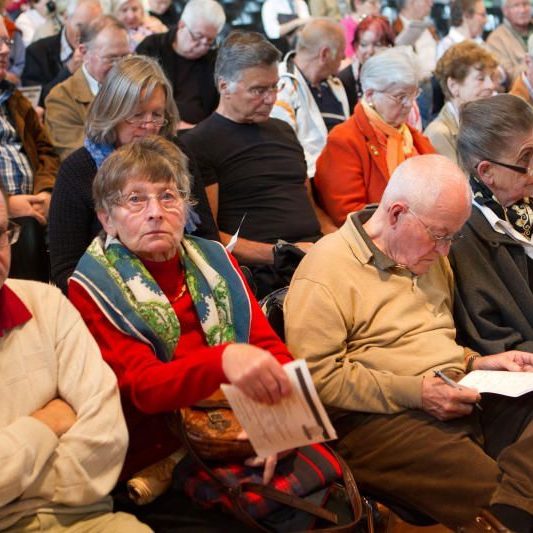 Großes Interesse am Vortrag