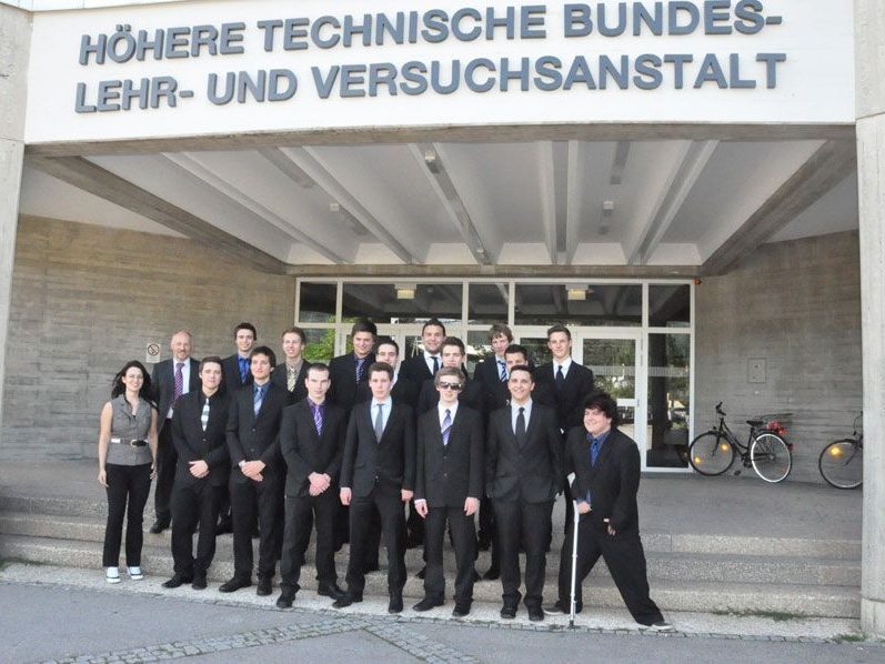 Die Maturanten der 5AHELT (Telekommunikation) der HTL Rankweil