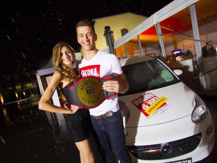 Timur Bas (Mister Vorarlberg) und Angelika Albrecht (Miss Vorarlberg) Timur Bas (Mister Vorarlberg) und Angelika Albrecht (Miss Vorarlberg)