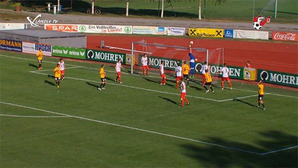 FC Dornbirn Keeper Lampert zeigte tolle Paraden FC Dornbirn Keeper Lampert zeigte tolle Paraden