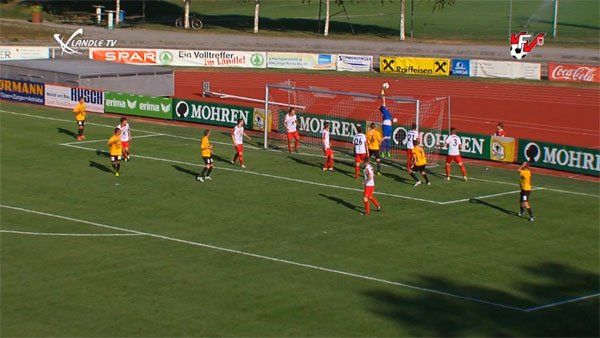 FC Dornbirn Keeper Lampert zeigte tolle Paraden