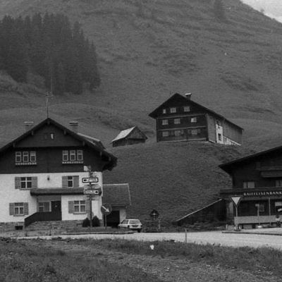 Das alte Ortszentrum von Warth.