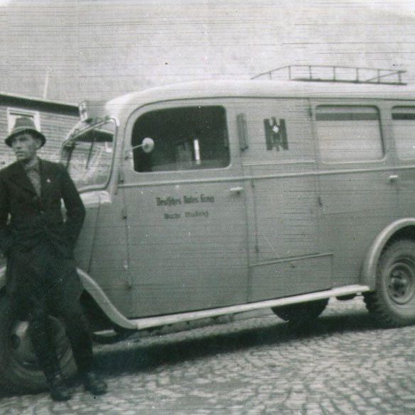 Ein Stück Zeitgeschichte: Rettungsfahrer in Bludenz (1945)