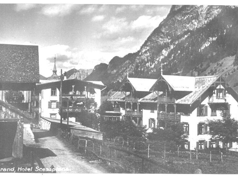 So präsentierte sich Brand zu Beginn des Jahrhunderts.