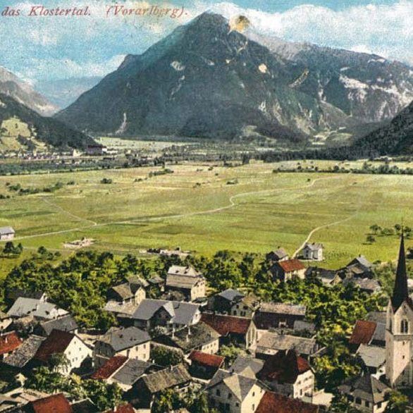 Die Agrargemeinschaft Bürs zur Zeit ihrer Gründung um 1920. (Bild: Gemeindeamt Bürs)