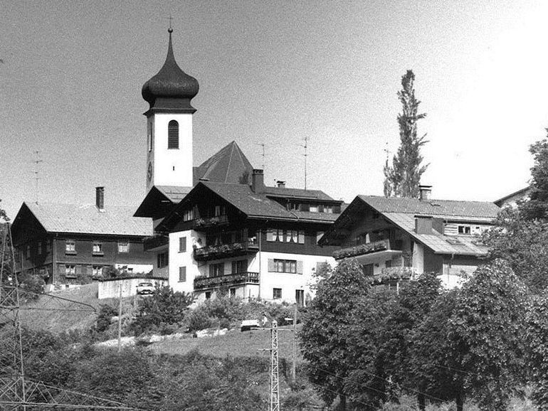 Dalaas in vergangenen Tagen.