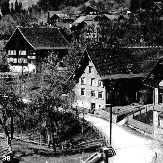 Düns im Jahr 1938.