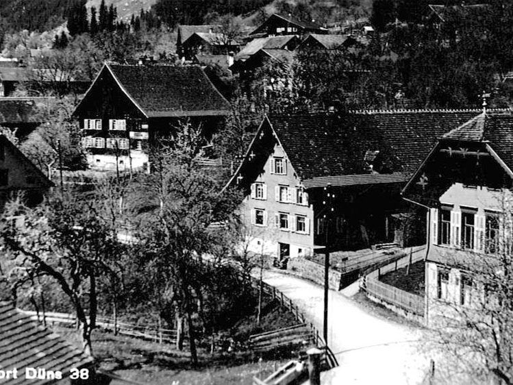 Düns im Jahr 1938.