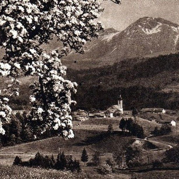 Hittisau um 1920. (Eingesendet von Kurt Vergut)