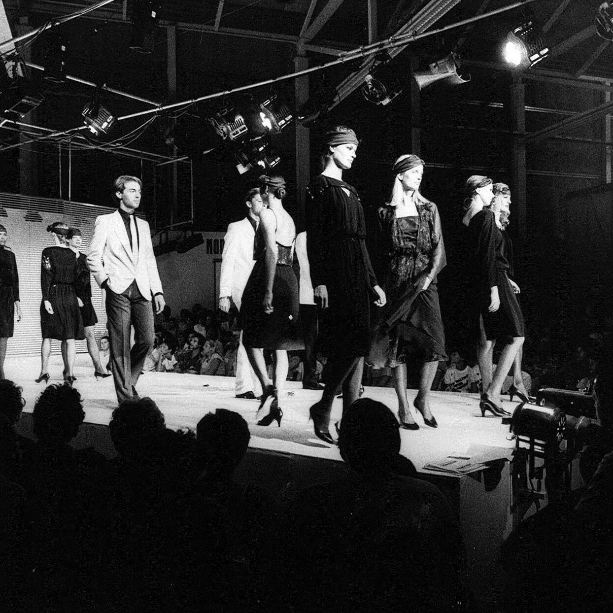 Schon damals ein Publikumsmagnet: Die Modehalle.