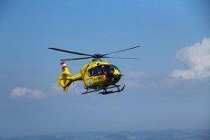 Der Verletzte wurde mit dem Notarzthubschrauber ins LKH Dornbirn geflogen.