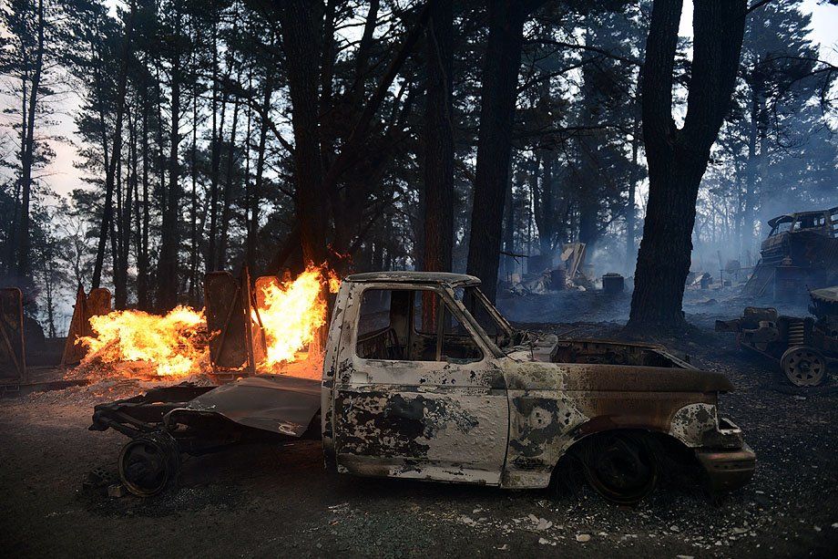AUSTRALIA WEATHER BUSHFIRES AUSTRALIA WEATHER BUSHFIRES