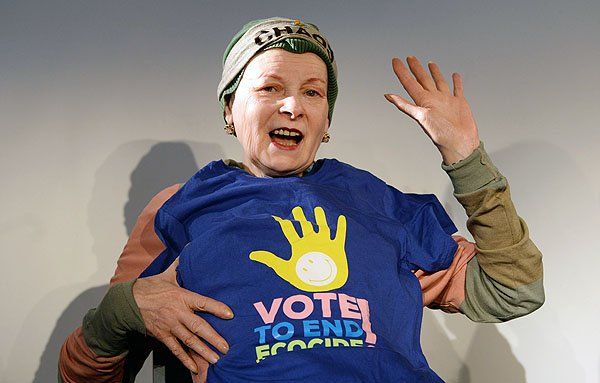 BRITAIN ECOCIDE FRACKING VIVIENNE WESTWOOD