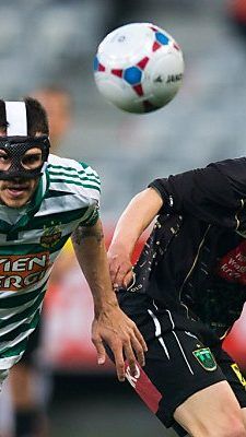 Auch Maskenmann Trimmel hatte seine Chancen