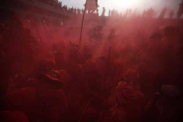 India Lathmar Holi