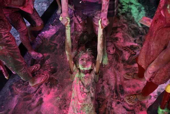 APTOPIX India Holi Festival