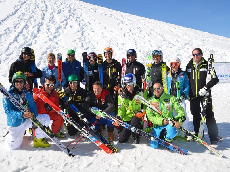 Viele Topstars von der Gegenwart und Vergangenheit sind zum World Skitest in die Silvretta Montafon gekommen.