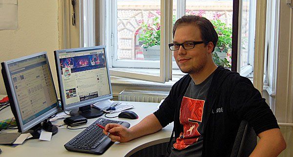 Felix Goldberg betreut unter anderem die Facebook-Seite des Donauinselfests. Felix Goldberg betreut unter anderem die Facebook-Seite des Donauinselfests.