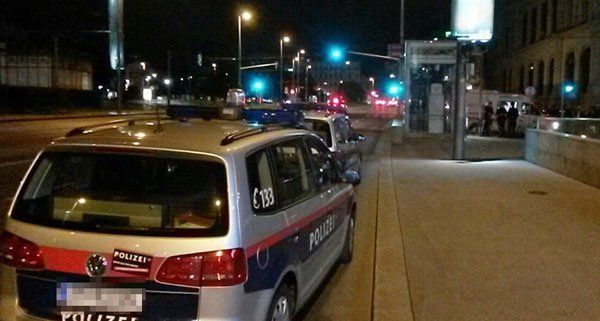 Thomas G. beobachtete einen Polizei-Einsatz in der Innenstadt.