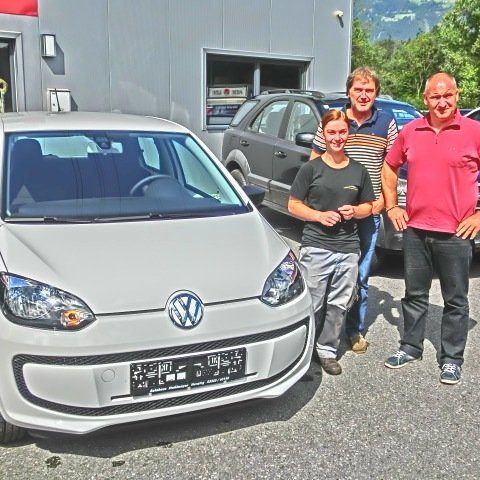 Mirijam Latzer gewann den Hauptpreis der Bausteinaktion.