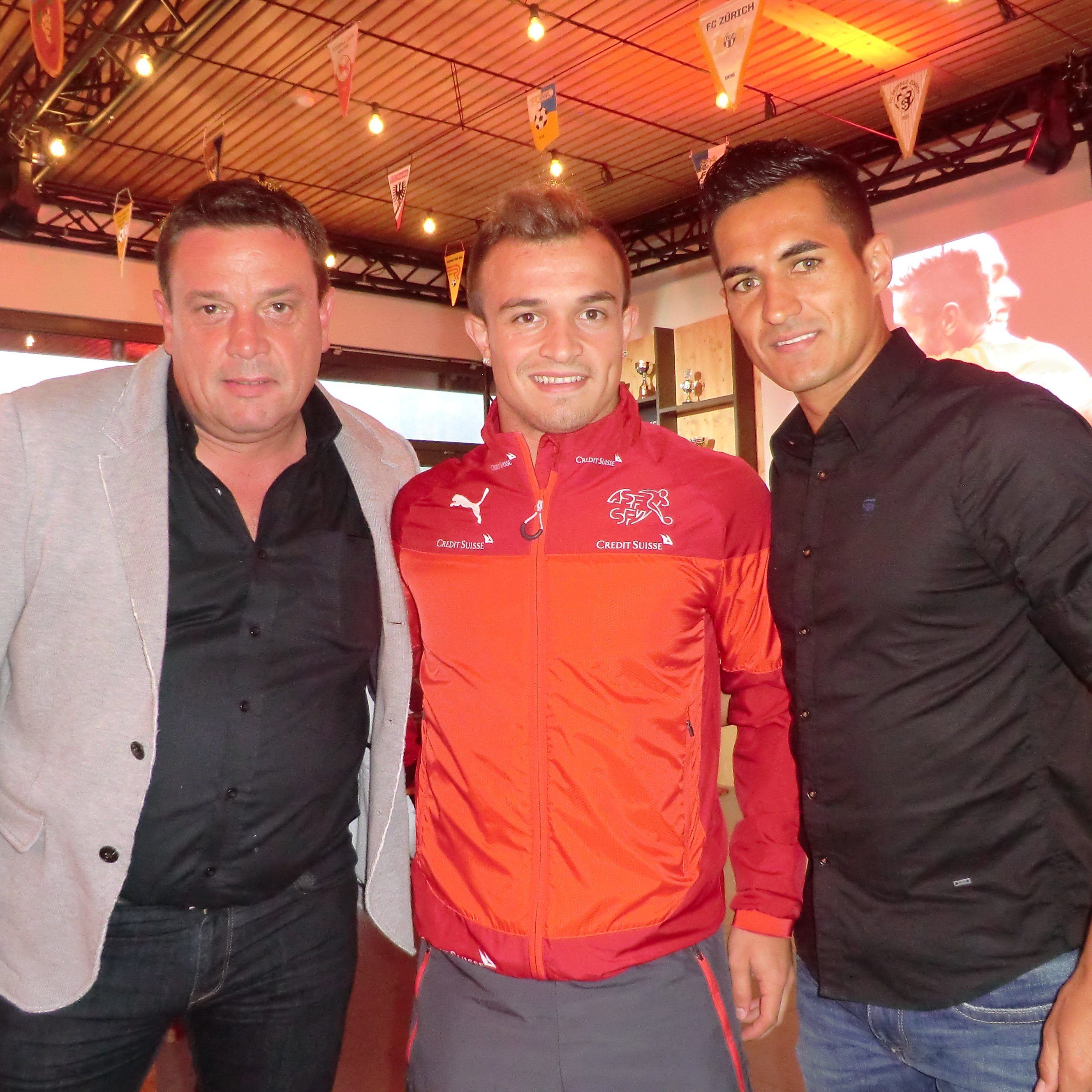 Wolfurt-Kicker Sidinei de Oliveira (r.) wurde für sein Zaubertor vom Schweizer Verband ausgezeichnet.