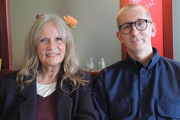 Ballorganisatorin Brigitte Martzak mit Günther Paal aka  Ballorganisatorin Brigitte Martzak mit Günther Paal aka