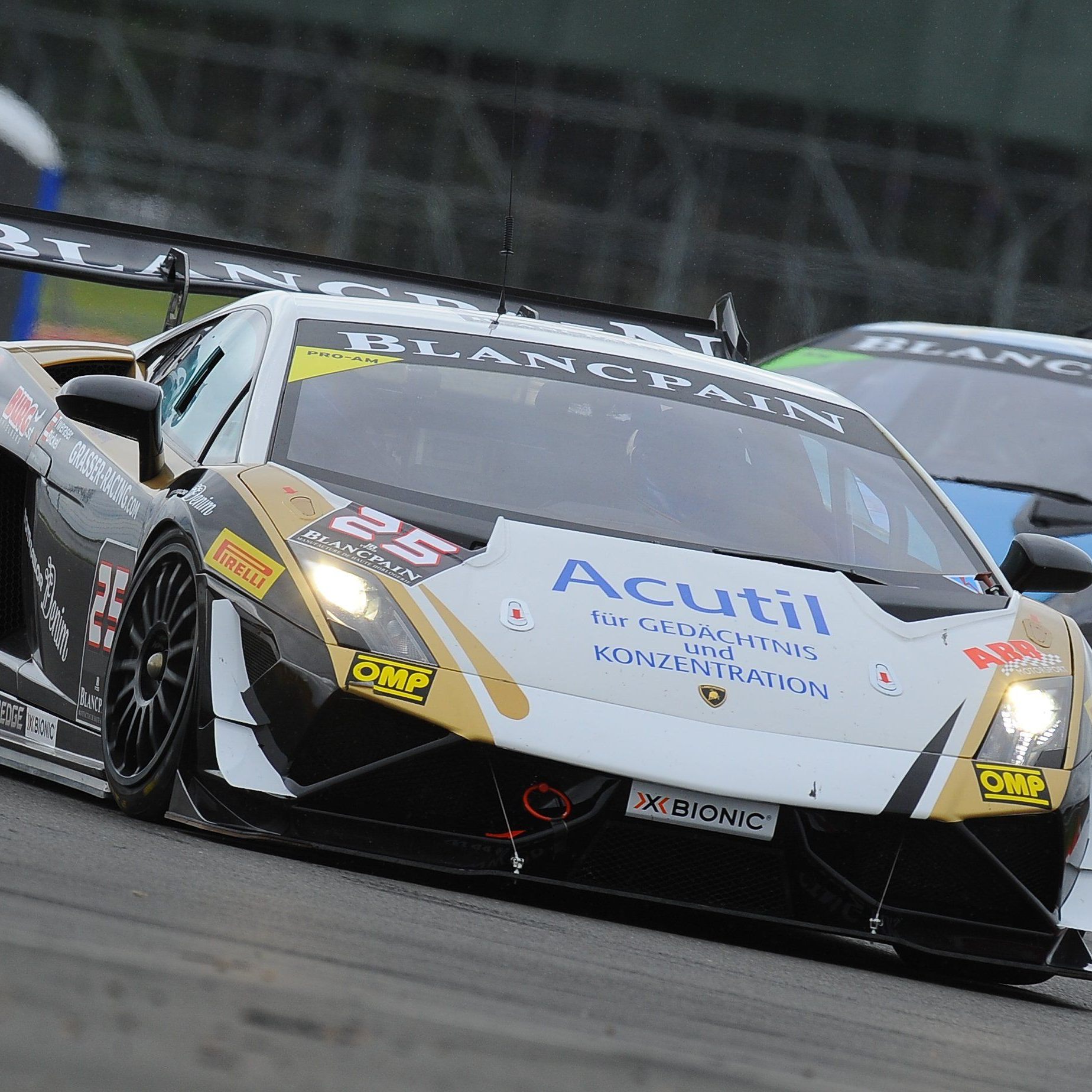Der Bludescher Sandro Bickel steigt aus der Supertrofeo aus.