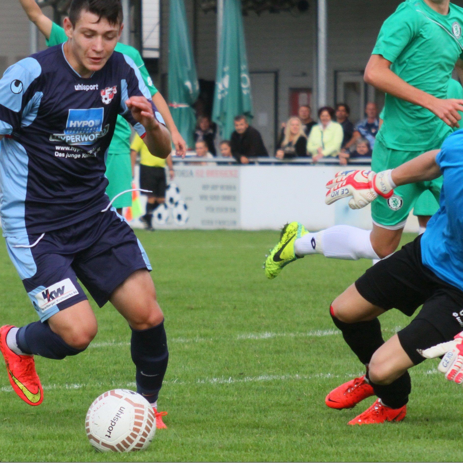 Daniel Bjelica traf für die Unter-16-Jährigen ins Schwarze.