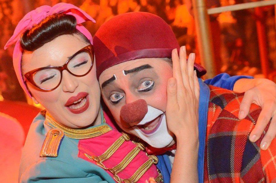 Bonders beliebt sind im Circus Roncalli die Clowns.