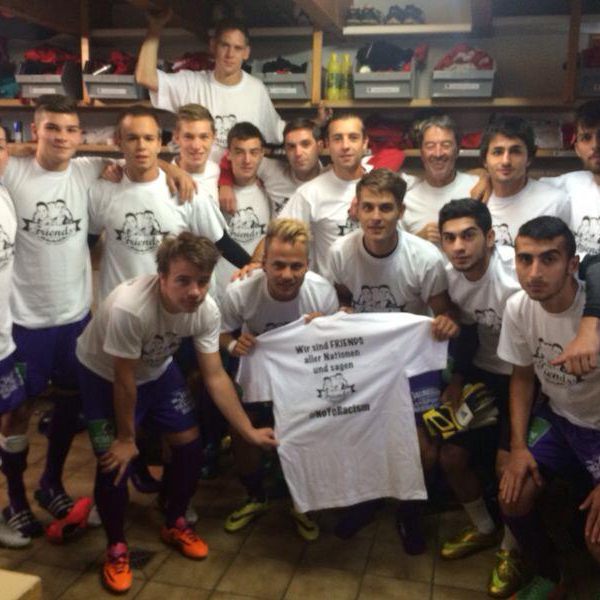 Viktoria Bregenz geht mit gutem Beispiel in Sachen Sag Nein zum Rassismus voran.