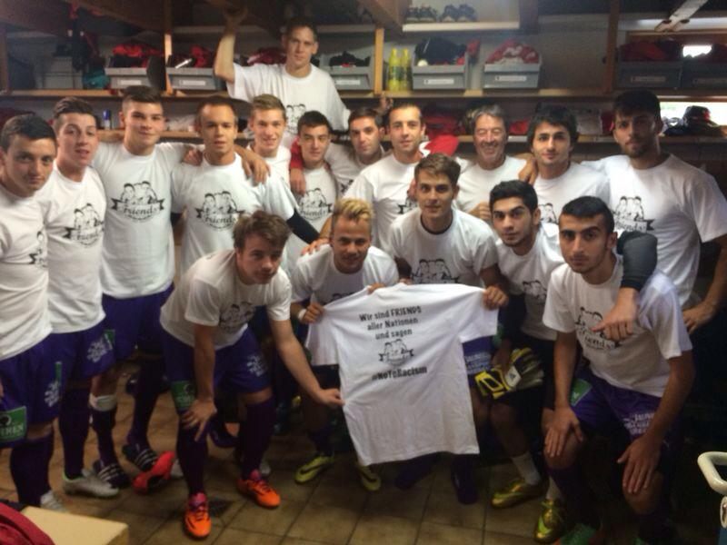 Viktoria Bregenz geht mit gutem Beispiel in Sachen Sag Nein zum Rassismus voran.