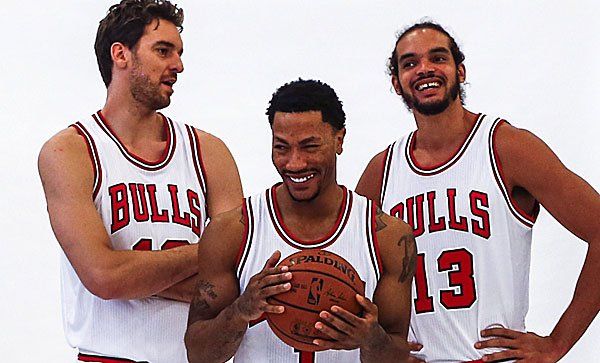 Die Chicago Bulls mit Gasol, Rose und Noah zählen zu den großen Favoriten auf den Titel. Bild: EPA Die Chicago Bulls mit Gasol, Rose und Noah zählen zu den großen Favoriten auf den Titel. Bild: EPA