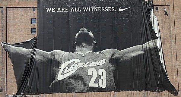 Bei den Cavs dreht sich alles aum LeBron James. Bild: AP Bei den Cavs dreht sich alles aum LeBron James. Bild: AP