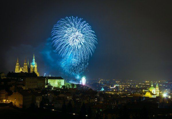 (c) Roman Betik „Fireworks in Prague 2014“