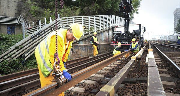 Auf der Linie U4 finden Modernisierungsarbeiten statt.