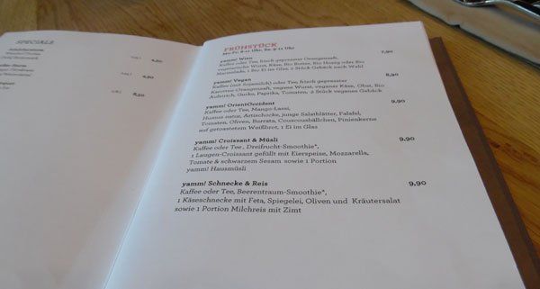 Das yamm! überzeugt mit moderaten Preisen.