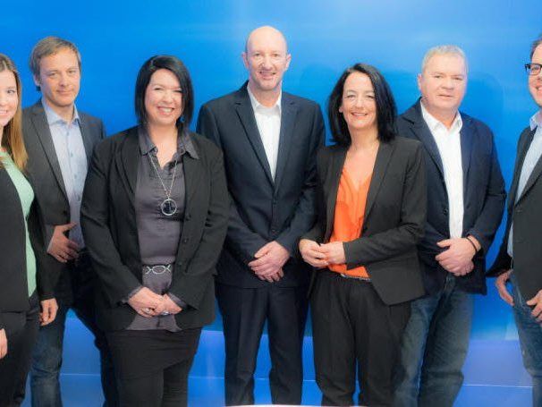 eratoren: Christiane Schwald (l.), Daniel Rein, Ines Hergovits-Gasser, Andreas Feiertag, Christine Amon, Eric Sandner und David Breznik. eratoren: Christiane Schwald (l.), Daniel Rein, Ines Hergovits-Gasser, Andreas Feiertag, Christine Amon, Eric Sandner und David Breznik.