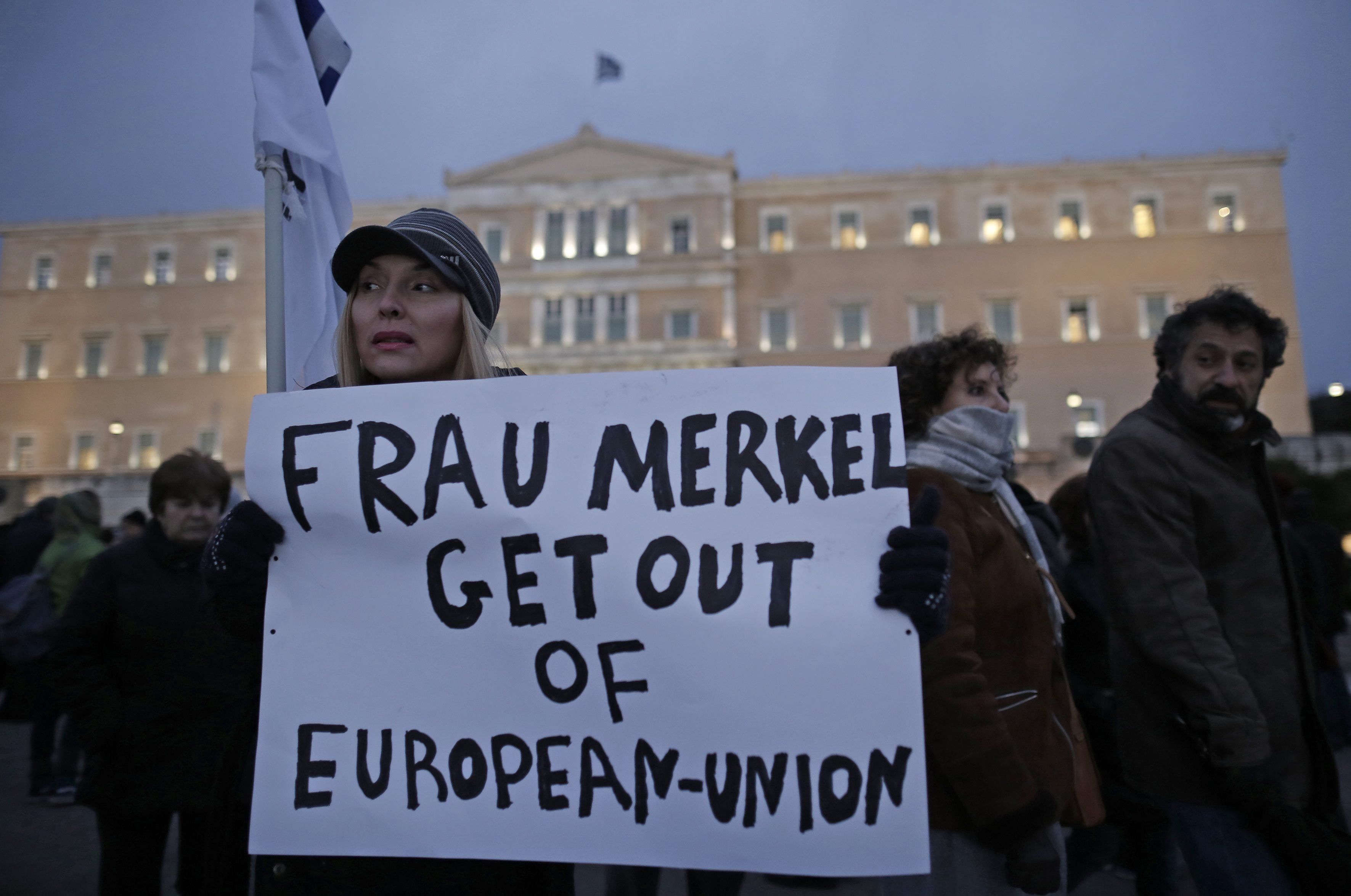 GREECE EU PROTEST GREECE EU PROTEST