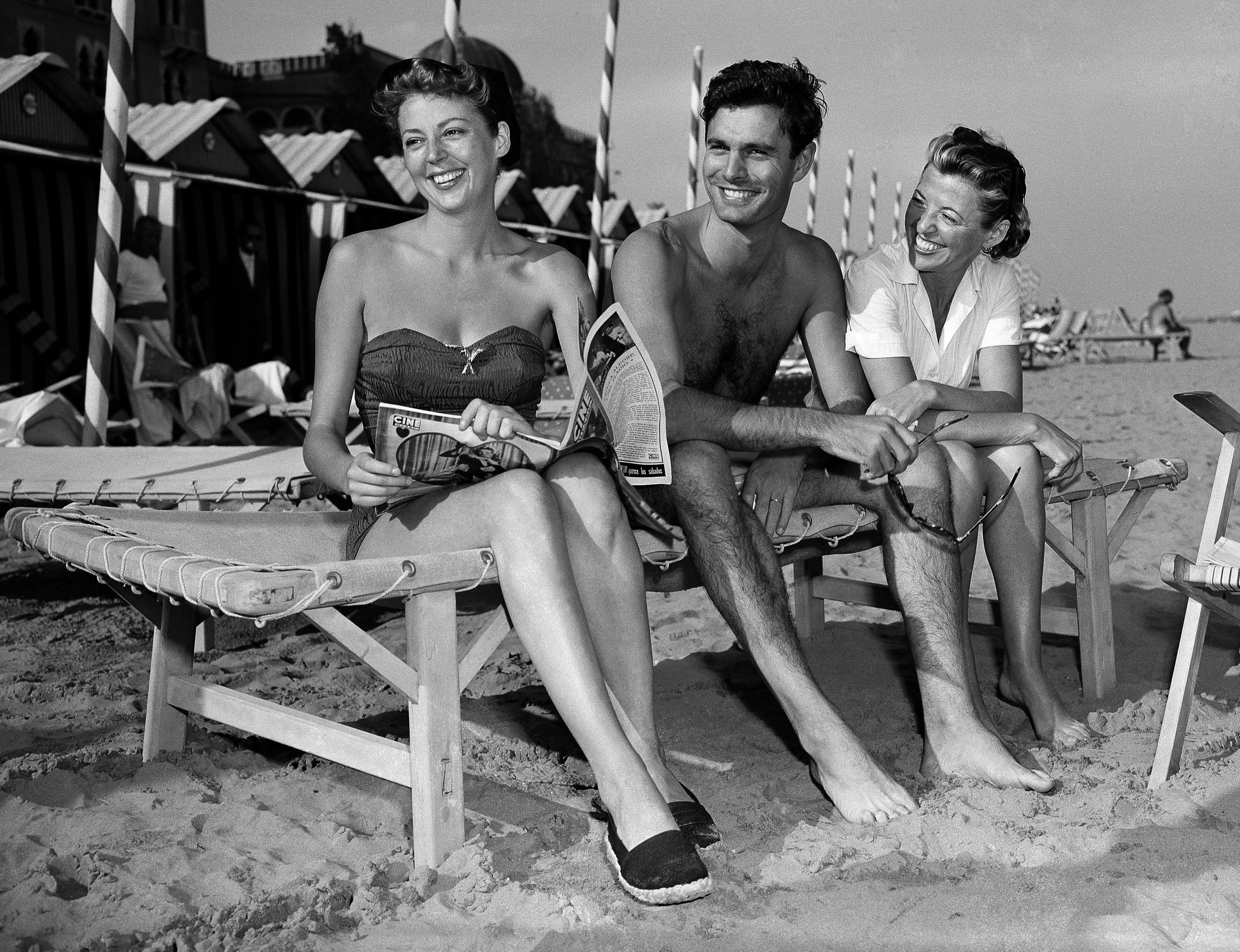 Louis Jourdan, Anne Vernon, Berthe Fredrique Louis Jourdan, Anne Vernon, Berthe Fredrique