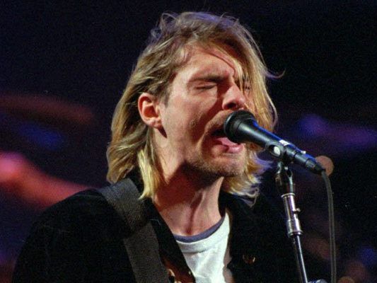 Kurt Cobain bei einem Auftritt 1993. Kurt Cobain bei einem Auftritt 1993.