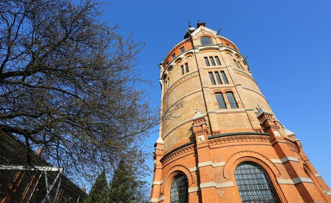 Der Wasserturm am Wienerberg war nicht lange in Betrieb. Der Wasserturm am Wienerberg war nicht lange in Betrieb.