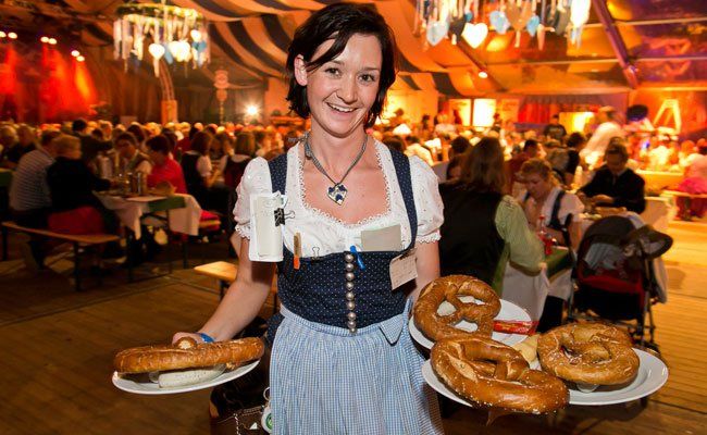 Auch für das leibliche Wohl wird beim Wiesn-Fest gesorgt