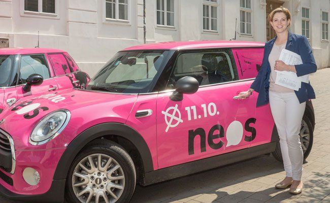 Die NEOS-Spitzenkandidatin in Wien © NEOS Wien/Florian Albert NEOS_Listeneinreichung_Foto