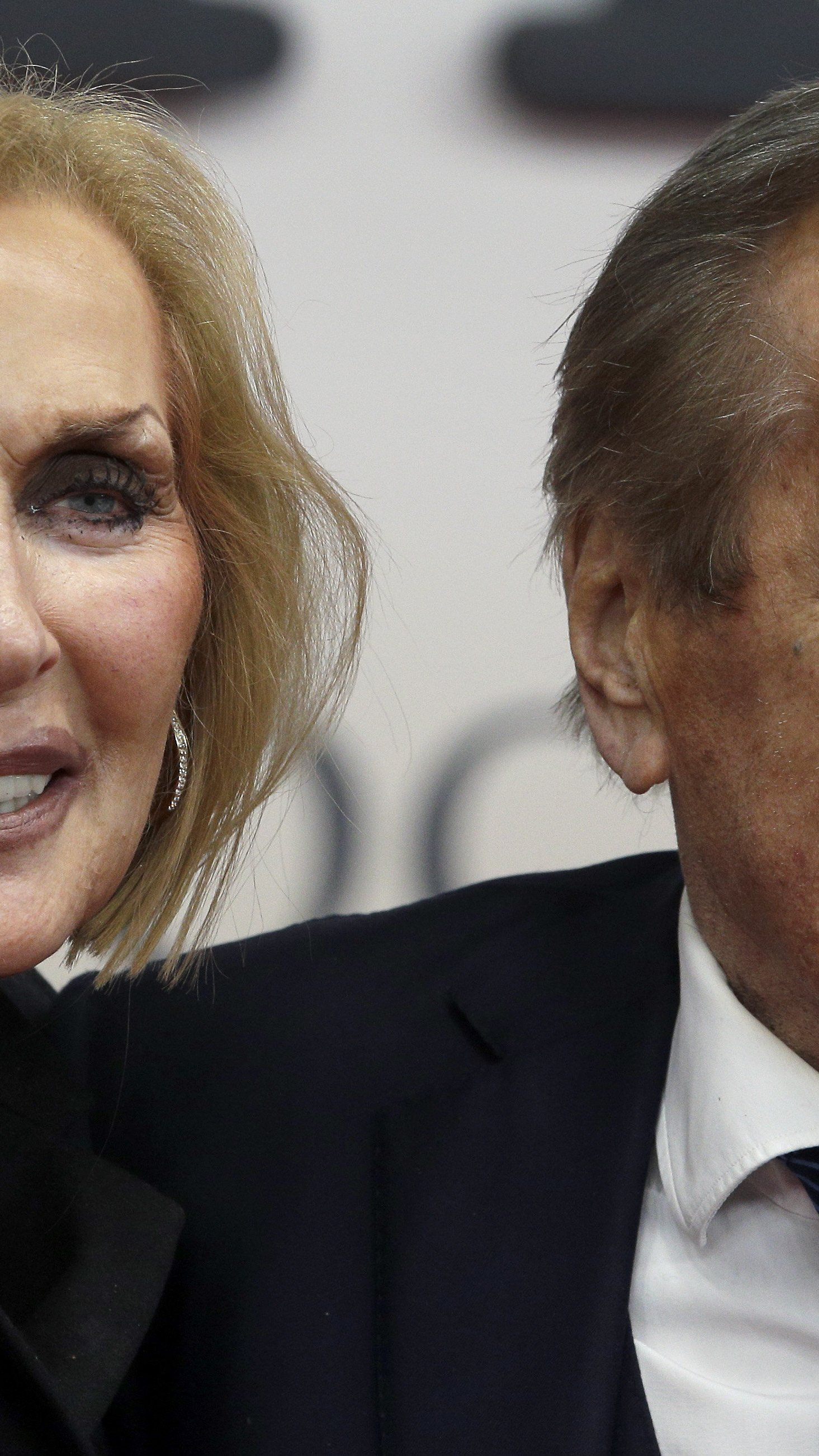 Gerhard Mayer-Vorfelder mit Gattin Margit im November 2014.