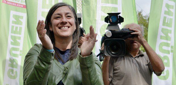 Wien Wahl 2015: Wahlkampfauftakt der Grünen mit Maria Vassilakou Wien Wahl 2015: Wahlkampfauftakt der Grünen mit Maria Vassilakou