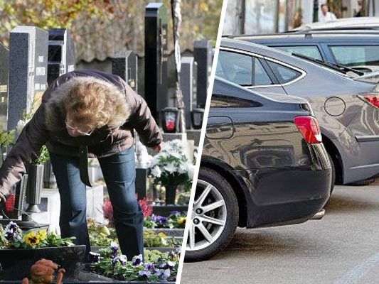 Wer an einem Werktag zum Friedhof fährt, sollte an den Parkschein denken