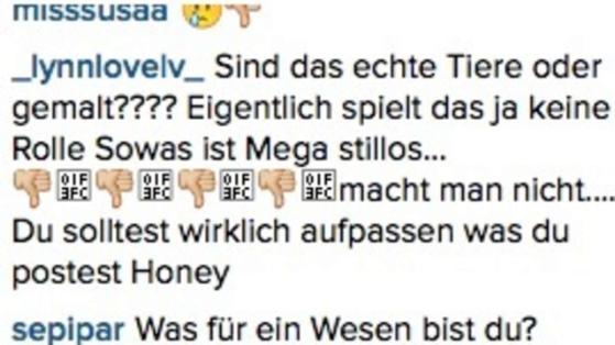 Follower reagierten empört auf die Jagdfotos. Follower reagierten empört auf die Jagdfotos.